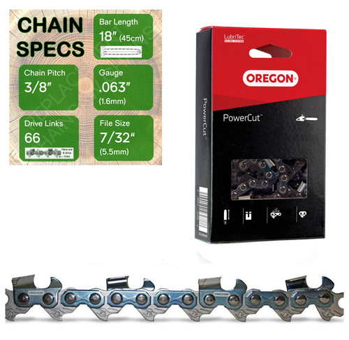 Oregon chainsaw chain for - 18",