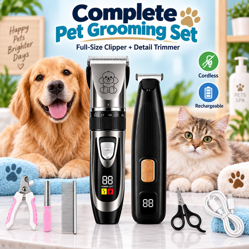 Electric cordless pet - cordless, cats