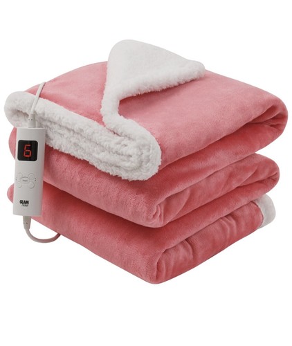 Electric heated throw over - heated,