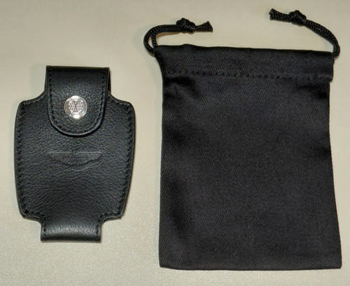 New genuine black leather - genuine,