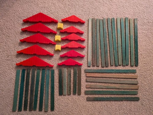 Lincoln logs piece - 45,