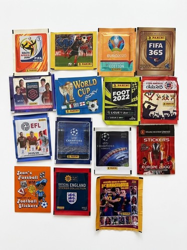Panini football sealed sticker - panini,