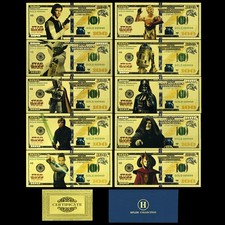 10pc set star wars 100 - star, dollars