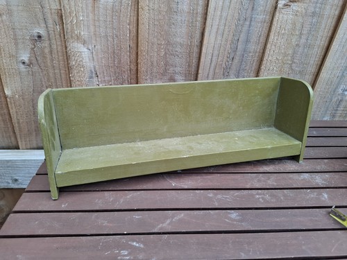 Vintage wooden tabletop book - wooden,