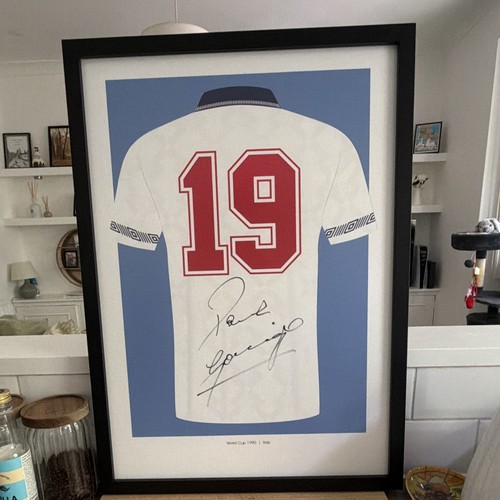 Italia signed paul gazza - 90,