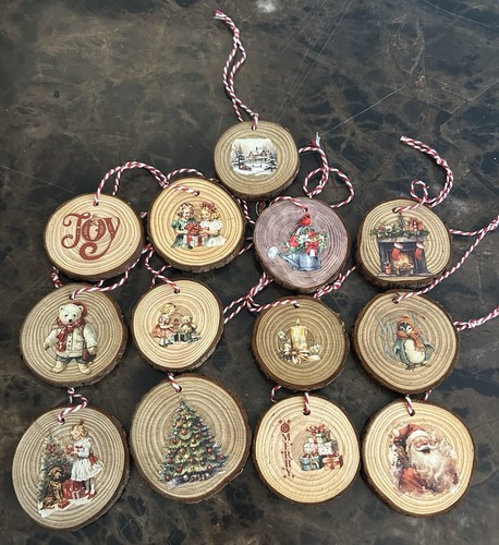 Christmas collection wood - collection, of