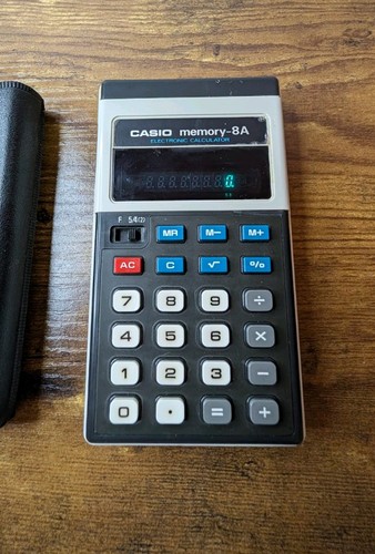 Casio memory vintage - casio, retro