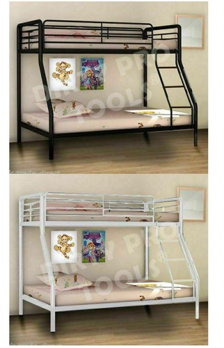 Metal bunk bed - single,