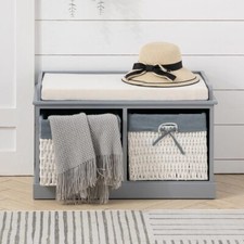 Wooden Hallway 2 Large Wicker