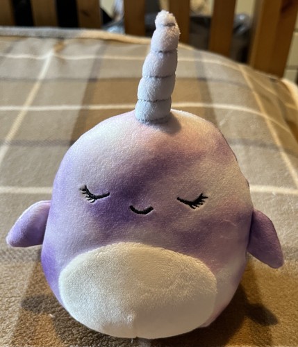 Purple narwhal squishmallow - purple,