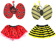 WORLD BOOK DAY COSTUME LADYBIRD SET BEE FANCY DRESS COSTUME