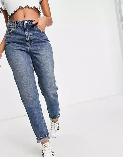 Topshop mom medium blue - mom,
