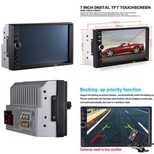 2 Din Car Radio Audio Stereo