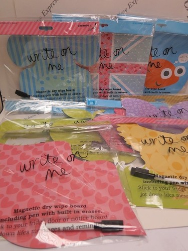 Magnetic drywipe notice memo - magnetic,