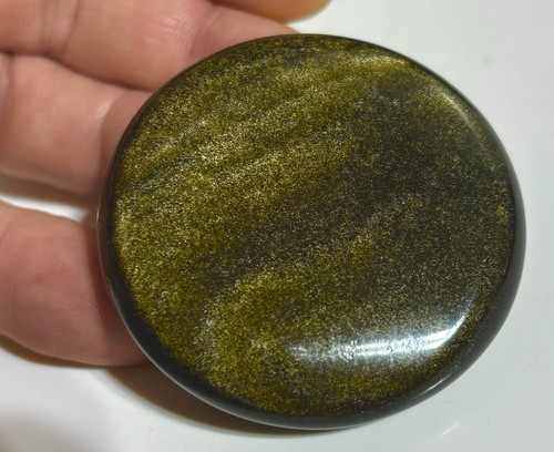 Beautiful golden obsidian - golden,