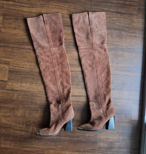Topshop brown suede - topshop,