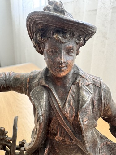 Antique french spelter - spelter, statue