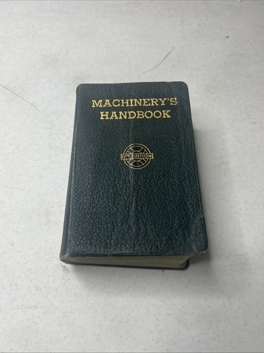 Machinery handbook 11th - machinery's,