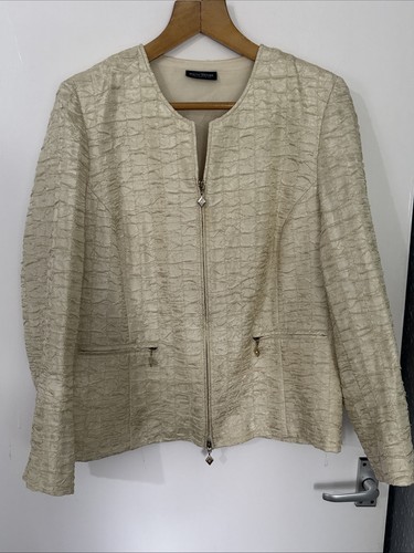 Sixth sense cream textured - sixth, zip