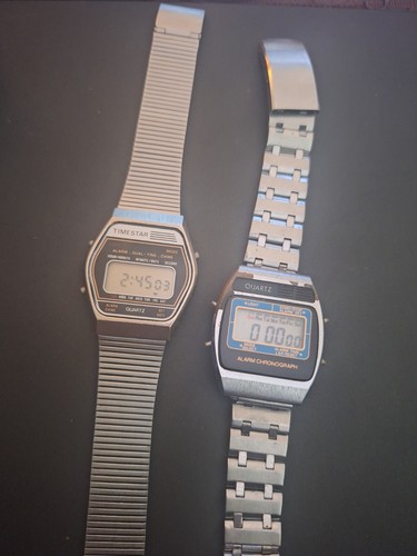 Vintage lcd watches spares - vintage, or