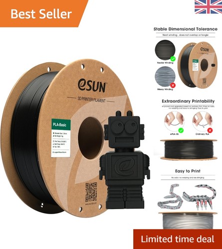 Black pla filament - filament, 1.75mm,