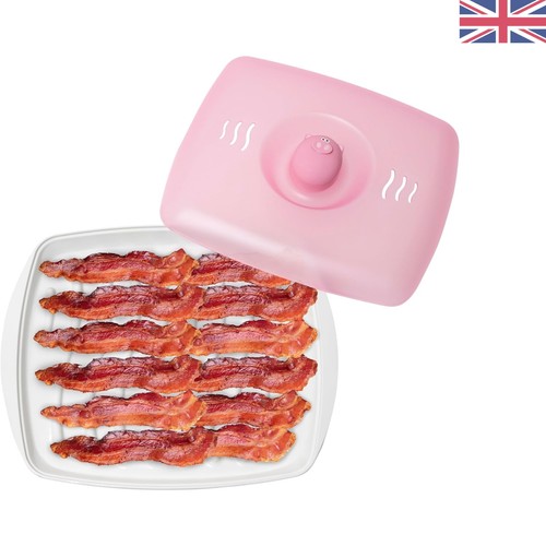 Grooved microwave bacon - microwave, cooker