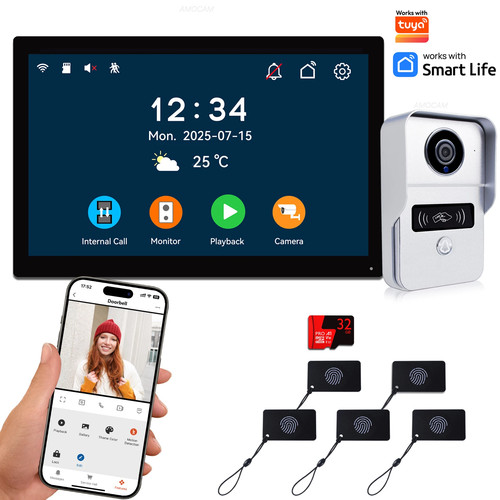 Digital video intercom - 10.1",
