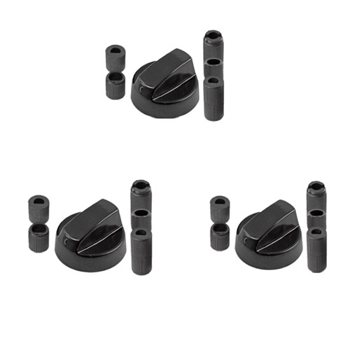 Universal control knobs black - control,