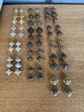 British Army Officers Insignia Pips Rank of 2nd Lieu, Lieutenant and Captain