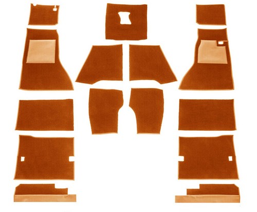 Compl carpet set jaguar - carpet,