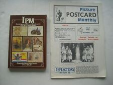 POSTCARD CATALOGUE 1980 & POSTCARD MONTHLY JULY 1981
