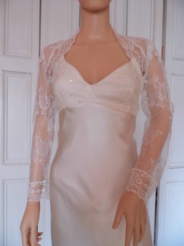 Ivory lace full - ivory, length