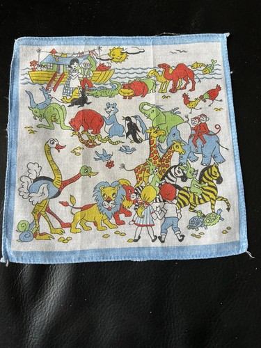 Vintage retro handkerchief - vintage,