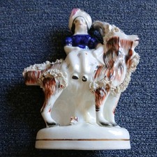 ANTIQUE STAFFORDSHIRE FIGURINE