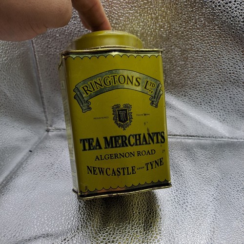 Vintage ringtons tea tin - vintage,