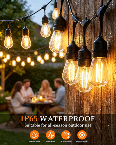 Outdoor string lights - outdoor,