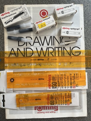 Rotring technical drawing - technical,