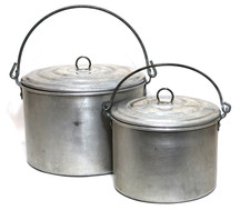 Vintage Aluminum Camping