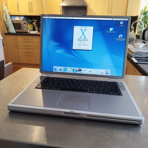 Apple powerbook titanium - apple,