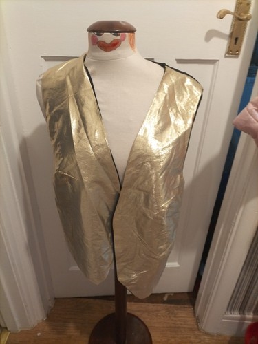 Mens size small shiny gold - mens,