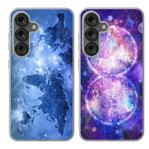 Blue universe phone case - blue,