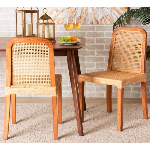 Caspia natural walnut - natural, brown