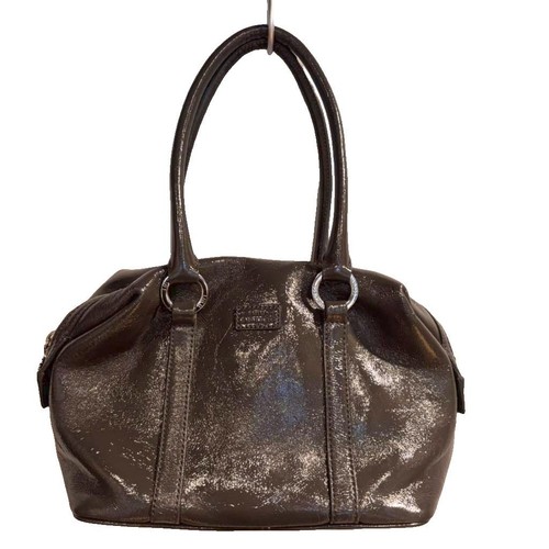 Lulu guinness gray vinyl - lulu,