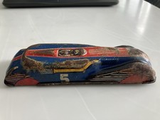 VINTAGE TIN TOY RACING CAR  JBP 901 METTOY