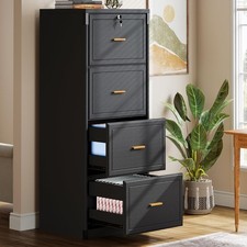 4-Drawer File Cabinet with