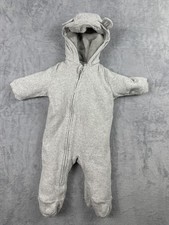 Fred & Flo Grey Baby Snowsuit