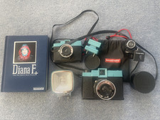 Lomography Diana F+ 120 Medium Format & 35mm Film Cameras & Accessories Bundle