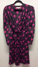 1980s Parigi Black And Pink