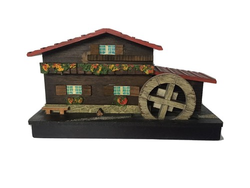 Swiss chalet musical jewellery - swiss,