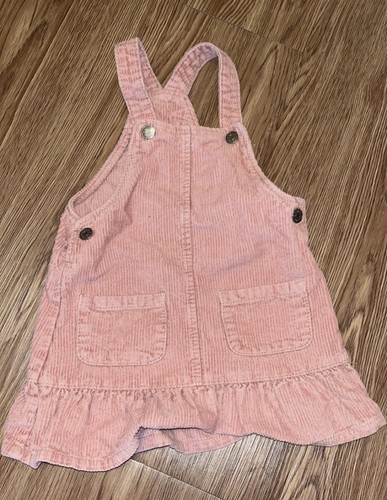 Girl pink denim - girl's, dress